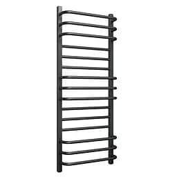 Водяной полотенцесушитель Navin Грандис 500x1200, черный муар 12-228053-3680, Черный матовый