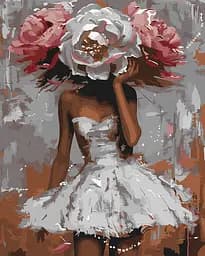 Набір для розпису по номерах Квіткова загадка, 40x50 см, КНО8501