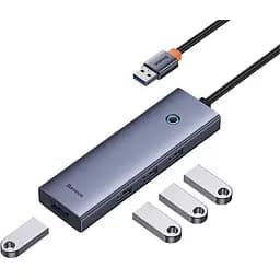 Хаб-адаптер Baseus UltraJoy Series 4-Port Hub AIR - Usb-A to 4xUsb3.0 (B0005280A813-02) - мініатюра 2