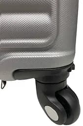 Валіза Easy Move 005 міні XS 40x30x20 см ABS пластик Срібний - мініатюра 2