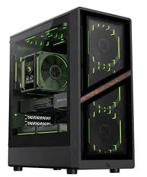 Корпус GameMax Aeris 330 GB Без БП Black (AERIS 330 GB) - мініатюра 2
