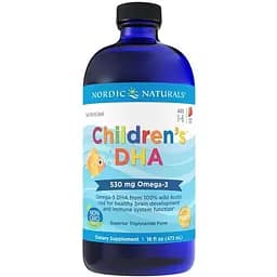 Жирные кислоты Nordic Naturals Children's DHA 530 mg, 473 мл клубника