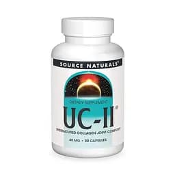 Колаген неденатурований тип II 40 мг UC-II Source Naturals 30 капсул