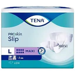 Подгузники для взрослых Tena Slip Maxi Large 24 шт, 92-144 см 8 капель (7322541118574)