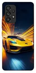 Чохол Demsky Yellow Porsche для Samsung Galaxy A53 5G