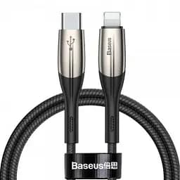 Кабель Baseus Horizontal Cable Type-C to Lightning PD 18W 1m СATLSP-01 Black