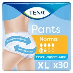 Труси-підгузки для дорослих Tena Pants Normal Extra Large 30 шт.
