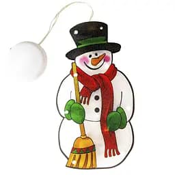 Игрушка светодиодная подвесная MBM My Home Снеговик 45х24х3 см (DH-NY-75 COLOR)