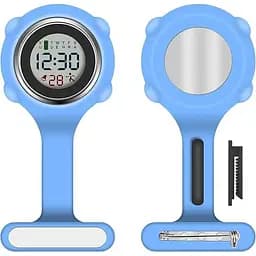 Часы для медсестер Vicloon Брошь Силиконовые часы для медсестер с зажимом Карманные часы для медсестер FOB