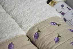 Подарунковий набір рушників з парфумом La Maison Narin pbe0051101 - мініатюра 4