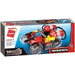 Детский конструктор Пожарная техника Qman 1410 в коробке Phantom Motorcycle