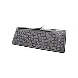Клавіатура Maxxter KB-01B-UA USB Black (KB-01B-UA) - мініатюра 2