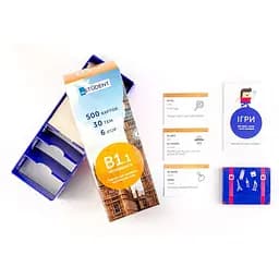 Настольная игра English Student Карточки для изучения английского языка English Student Intermediate B1.1 (укр.) (39122592)