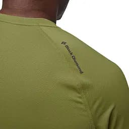 Лонгслів чоловічий Black Diamond M Alpenglow LS Crew S Світлий хакі - мініатюра 4