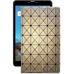 Чохол StatusCASE з екошкіри для планшету Bravis NB871 8 Золотий ромб