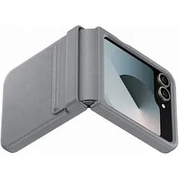 Чохол Epik Leather Case для Samsung Galaxy Flip6 Gray AAA [113351] - мініатюра 3