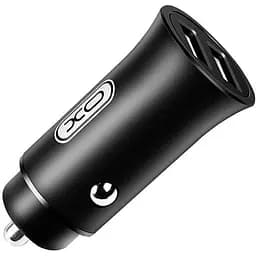 Автомобильное зарядное устройство XO CC15 2.1A/2 USB Black