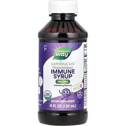 Черная бузина Nature's Way Sambucus for Kids органик 120 мл