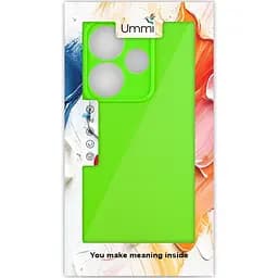Чохол Silicone Cover Ummi Lakshmi Full Camera (AA) для Xiaomi Redmi 13 4G / Poco M6 4G Салатовий / Neon Green - мініатюра 2