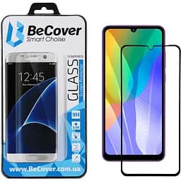 Захисне скло BeCover для Huawei Y6p Black (705037)
