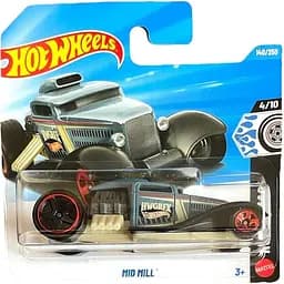 Базова машинка Hot Wheels Rod Squad Mid Mill сіра (5785) JJJ93-N521
