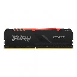 Модуль пам'яті Kingston Fury DDR4 16GB 3200Mhz Beast RGB Black XMP (KF432C16BB12A/16WP)
