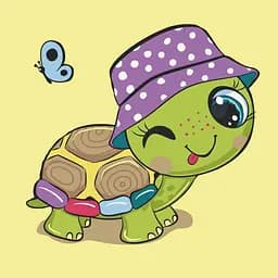 Картина за номерами Art Craft Черепашка 30х30 см (15090-AC)