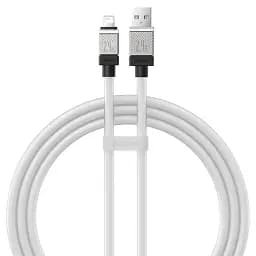 Кабель Baseus CoolPlay Series Fast Charging Cable USB to Lightning 2.4A 1m CAKW000402 White