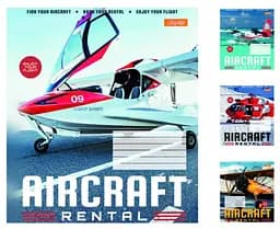 Тетради ученические 36 листов клетка 1B Авиа, 15 шт. в упаковке