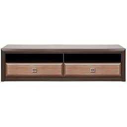 Тумба під телевізор Гербор Коен МДФ RTV2S N Венге магія + Штрокс темний (GRB-1401)