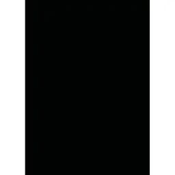 Папір для дизайну Folia Tintedpaper А4 (21x29.7см) №90 чорний 130г/м2 без текстури