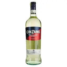 Вермут Cinzano Bianco, білий, солодкий, 15%, 1 л (10432)