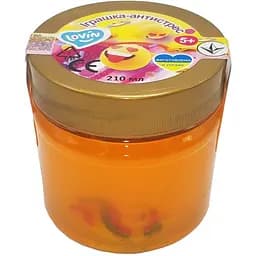 Игрушка-антистресс Lovin Slime time 80142, 210 мл оранжевая