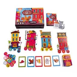 Дитяча настільна гра Готель "Гавкіт" Vladi Toys VT8055-43, 4 готелі 24 жетони собак