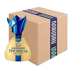 Уцінка. Цукерки Світоч Львівський трюфель зі смаком кави вагові 2 кг 