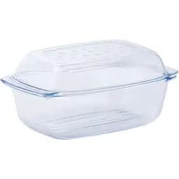 Уцінка. Форма для запікання Termisil Grill&Drop прямокутна з кришкою 5.2 л (PNGP520A)