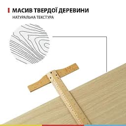 Дерев'яний художній, креслярський стіл 6061, 90х71х75см, висота 95см MEEDEN - мініатюра 5
