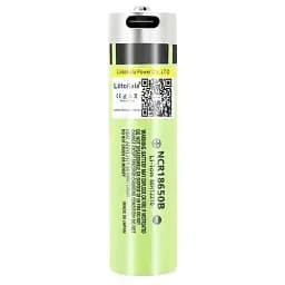 Акумулятор 18650 LiitoKala USB-34B 3400 mAh з портом Type-C для заряджання та платою захисту 8А, 3.7V (19310) - мініатюра 2