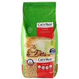 Наповнювач Cat’s Best Original для котячого туалету деревний 40 л/17.2 кг - мініатюра 3