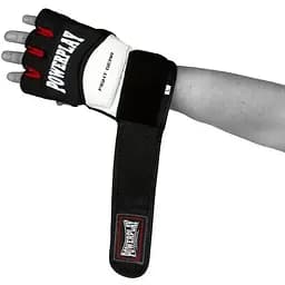 Рукавиці для MMA PowerPlay 3075 Black/White - M - мініатюра 5
