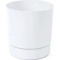 Вазон Lamela Aura с подставкой белый 20 x 21 см (9051243)