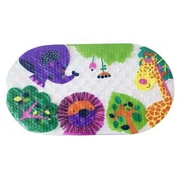 Коврик в ванную комнату на присосках "Сафари" Mega Zayka MGZ-0900(Safari) 35х65 см