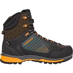 Черевики мужские Lowa Mangart GTX Mid 43,5 Серый-Оранжевый
