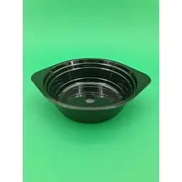 Миска одноразова склоподібна 500 мл чорна 10 шт.
