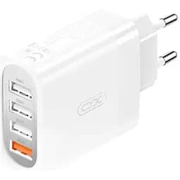 Зарядний пристрій XO L100 4 USB-виходи адаптер живлення 36W