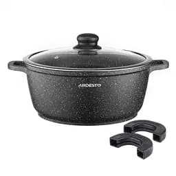 Каструля Ardesto Gemini Anzio 3.1л чорний (AR2430GE) - мініатюра 9
