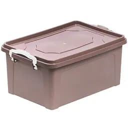 Контейнер для зберігання Stars Plast кольоровий 9 л какао (94183/как)