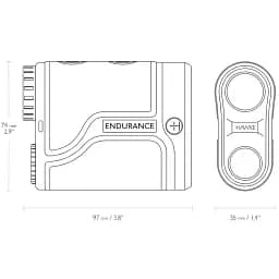 Далекомір лазерний Hawke Endurance OLED 6x21, 1500 м - мініатюра 3