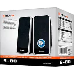Акустична система Real-EL 2.0 S-80 Black (EL121100005) - мініатюра 5