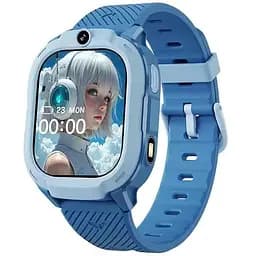 Детские смарт-часы Lemfo T70 с 4G видеозвонком прослушкой GPS-трекером и операционной системой Android Синий